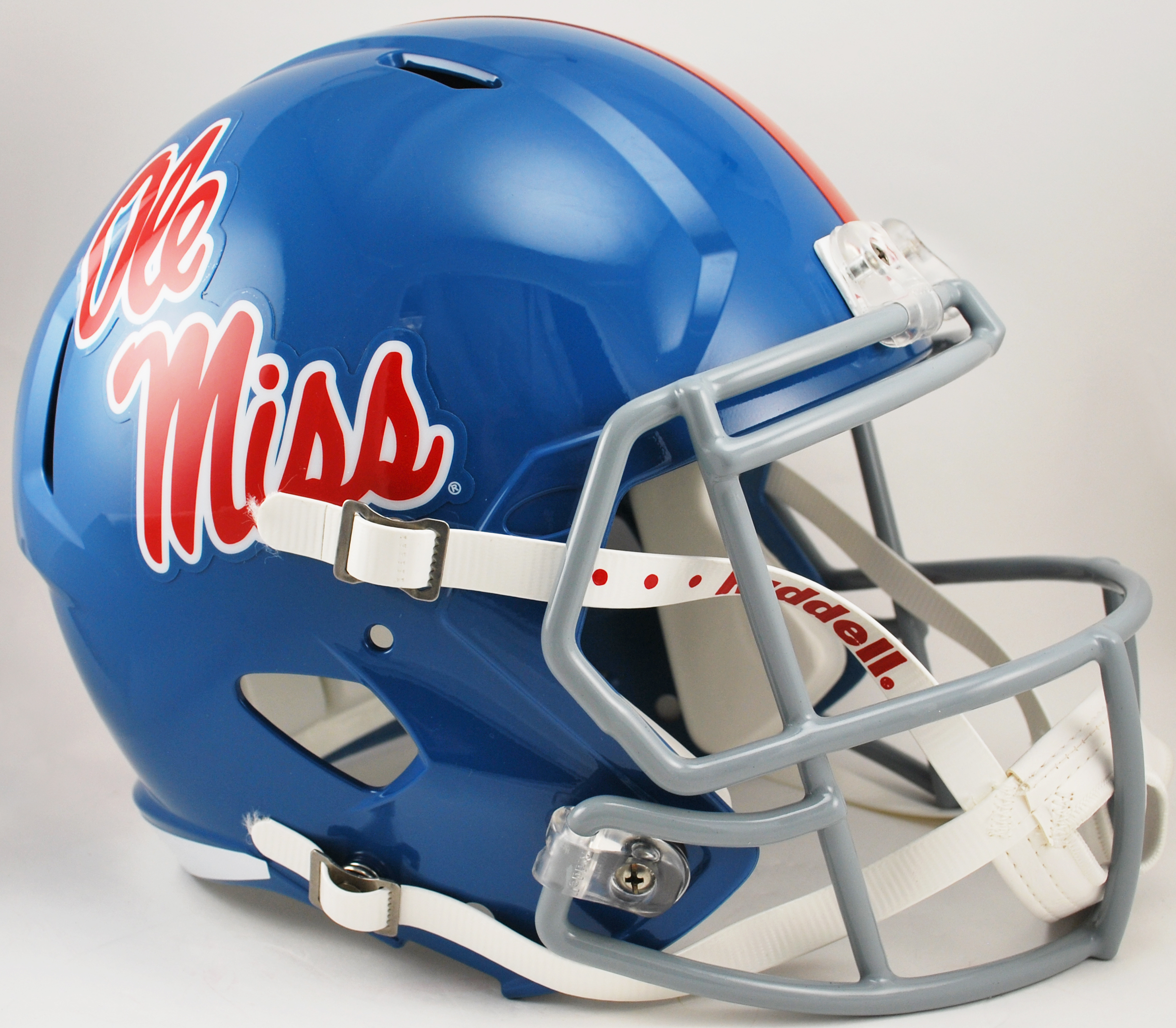 Mississippi (Ole Miss) Rebels Speed Replica Football Helmet <B>Powder Blue</B>