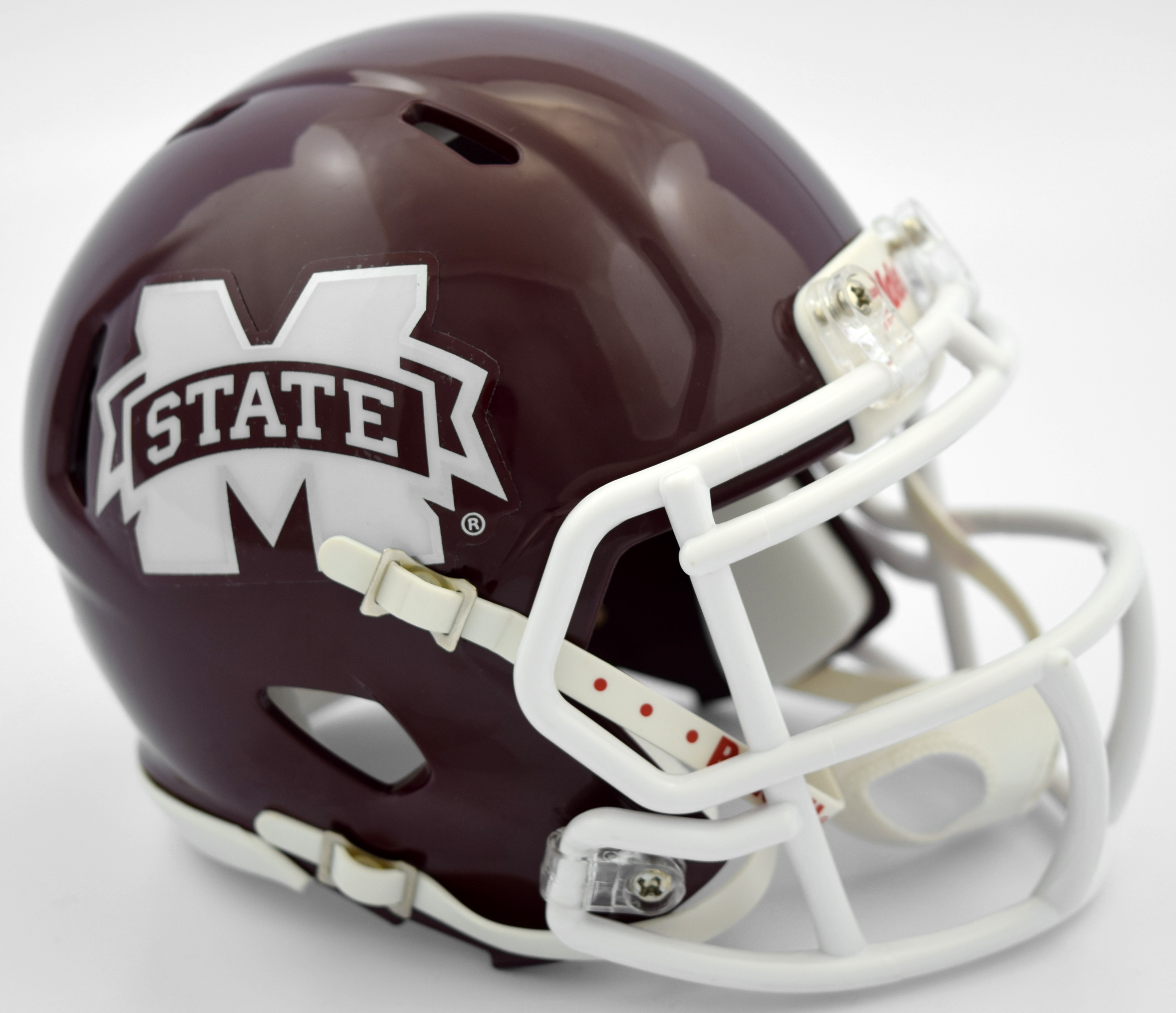 Mississippi State Bulldogs NCAA Mini Speed Football Helmet <B>2016 M State</B>