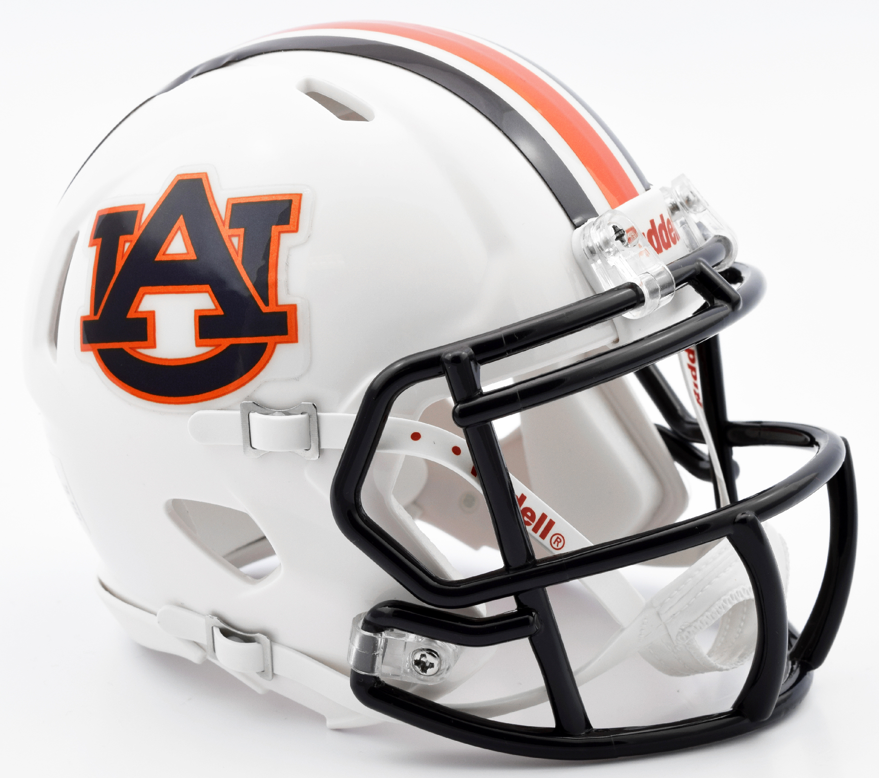 Auburn Tigers NCAA Mini Speed Football Helmet <B>Chrome Decal 2016</B>