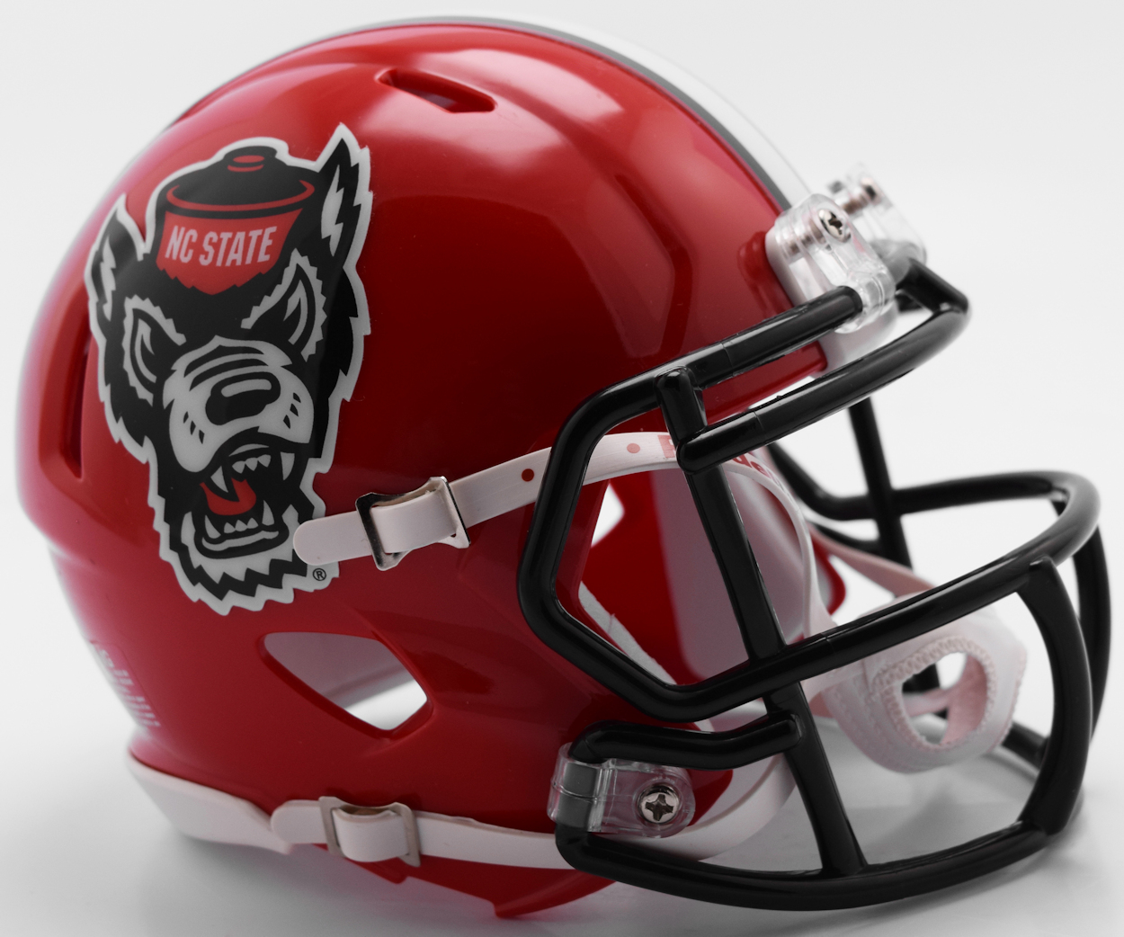 North Carolina State Wolfpack NCAA Mini Speed Football Helmet <B>2018 Red Tuffy</B>