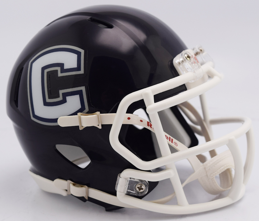 Connecticut Huskies NCAA Mini Speed Football Helmet <B>2018</B>
