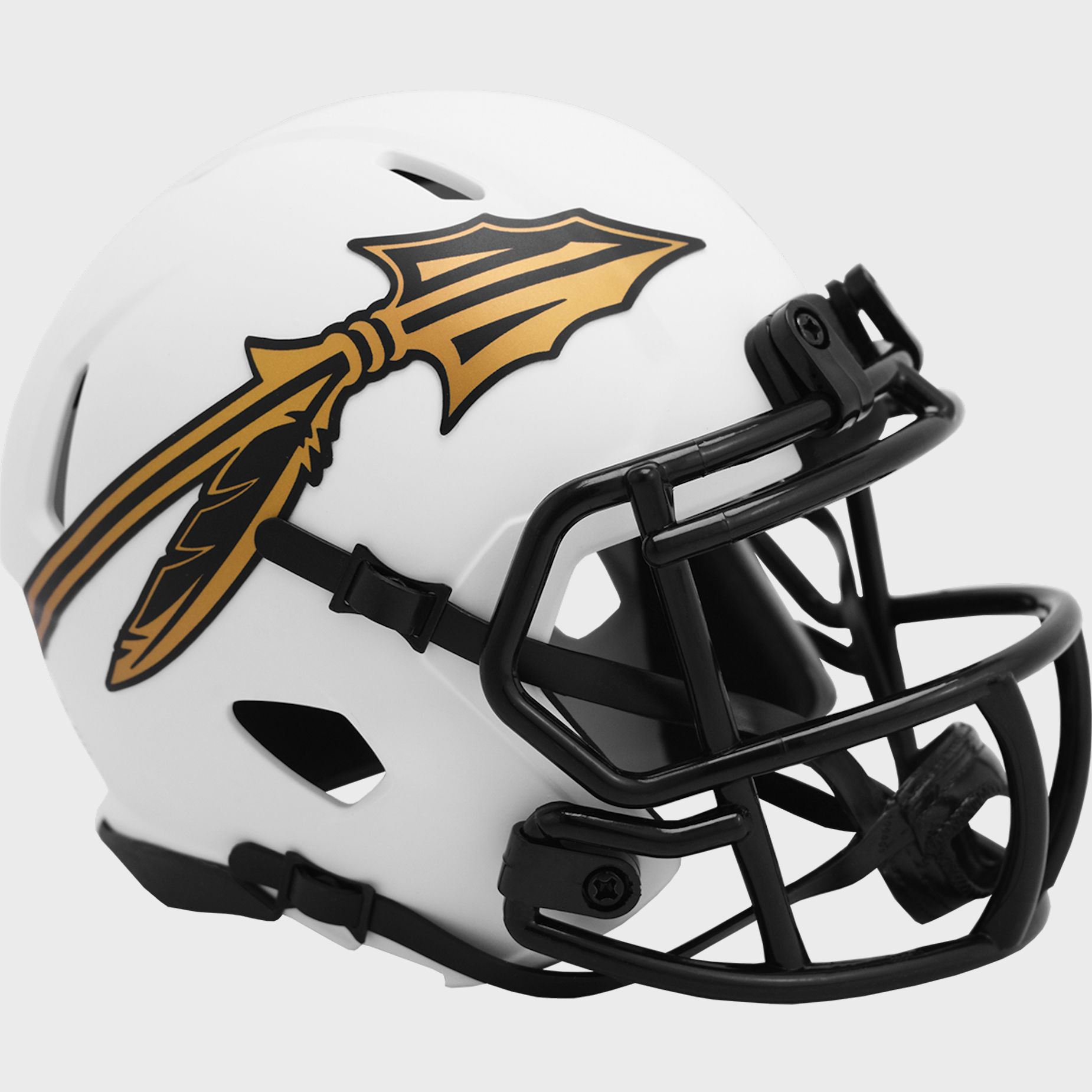 Florida State Seminoles NCAA Mini Speed Football Helmet <B>LUNAR</B>