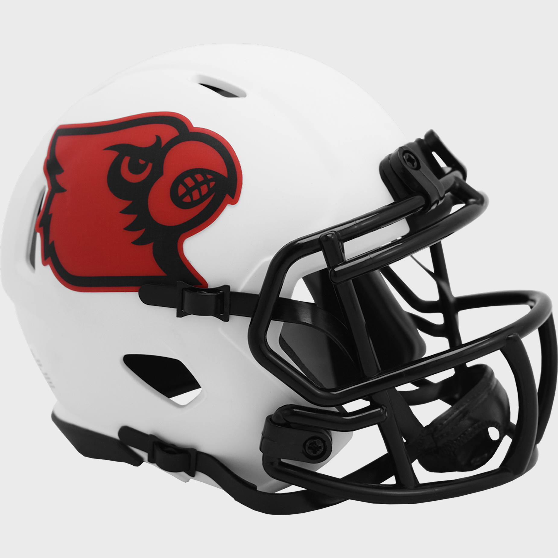 Louisville Cardinals NCAA Mini Speed Football Helmet <B>LUNAR</B>