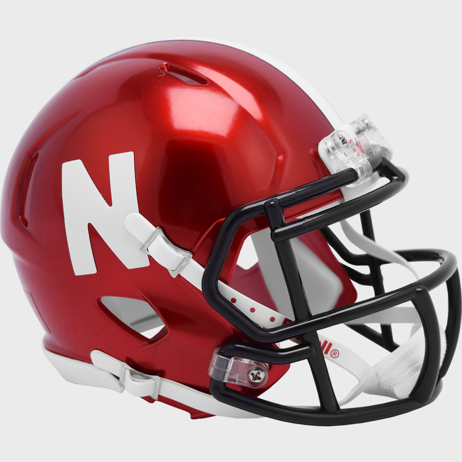 Nebraska Cornhuskers NCAA Mini Speed Football Helmet <B>FLASH ESD 8/21/21</B>