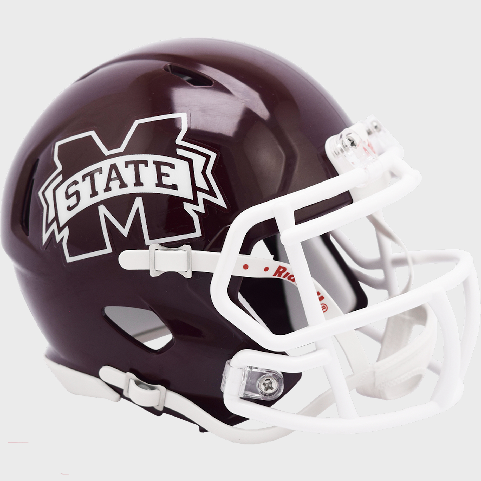 Mississippi State Bulldogs NCAA Mini Speed Football Helmet <B>2021 M State</B>