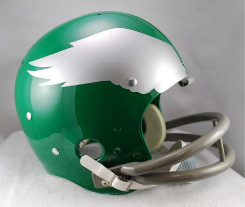 Philadelphia Eagles 1959 to 1969 TK Throwback Football Helmet