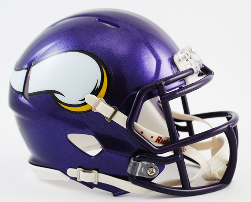 Minnesota Vikings NFL Mini Speed Football Helmet