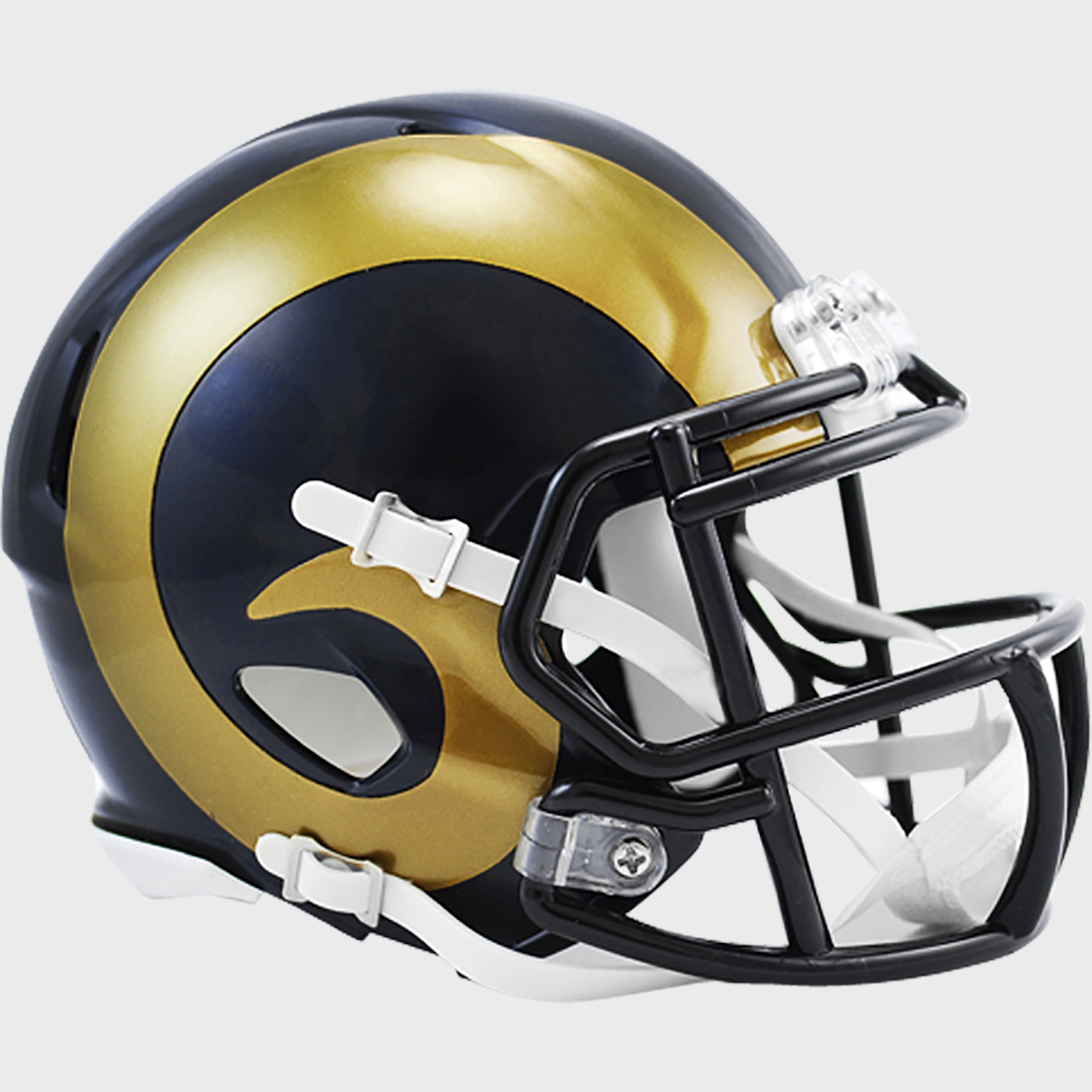 St Louis Rams 2000 to 2016 Riddell Mini Replica Throwback Helmet
