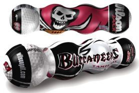 Tampa Bay Buccaneers Wilson Jack Pack Golf Balls