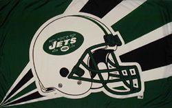 New York Jets Helmet Flag <B>BLOWOUT SALE</B>