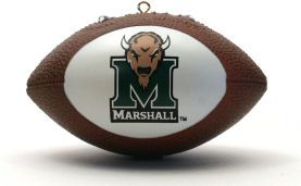 Marshall Thundering Herd Ornaments Football