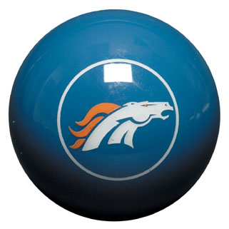 Denver Broncos Pool Ball