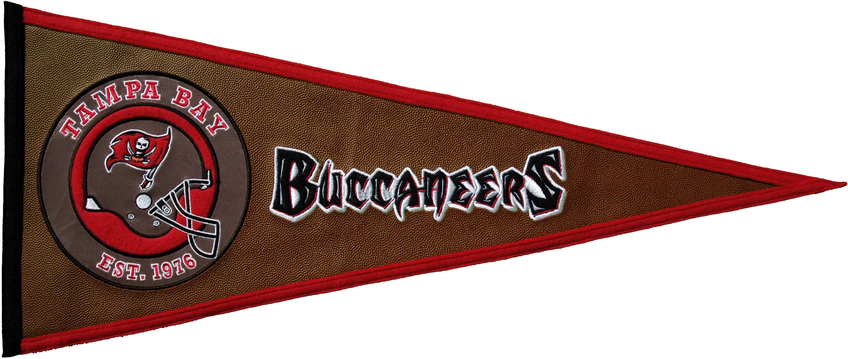 Tampa Bay Buccaneers Pennant Leather