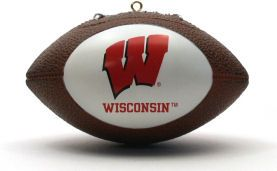 Wisconsin Badgers Ornaments Football