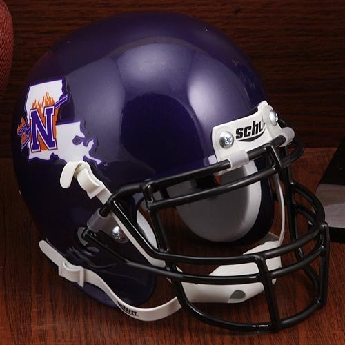 Northwestern State Demons Mini XP Authentic Helmet Schutt