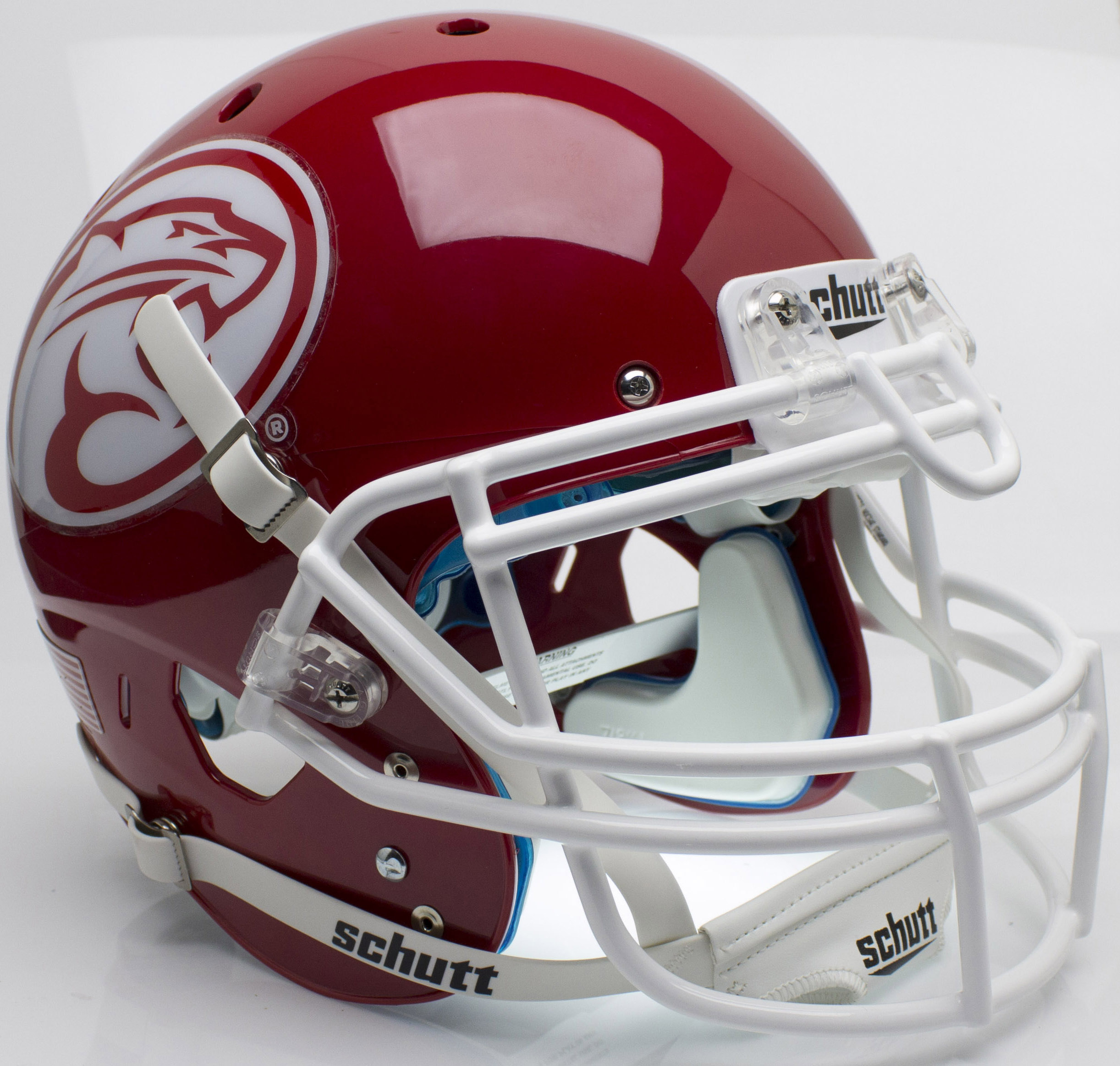 Houston Cougars Authentic College XP Football Helmet Schutt <B>Red</B>