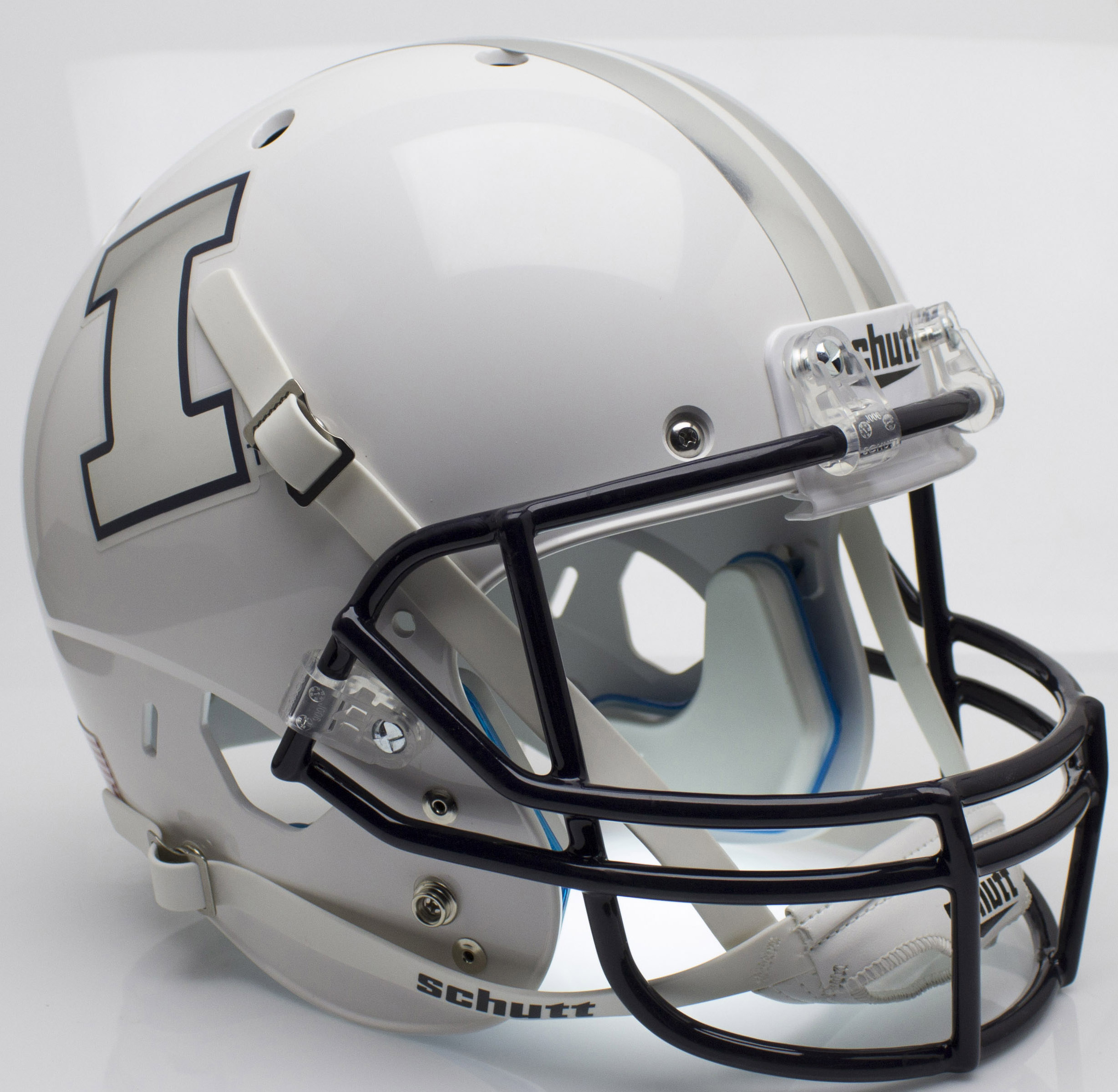 Illinois Fighting Illini Full XP Replica Football Helmet Schutt <B>Alt 4</B>