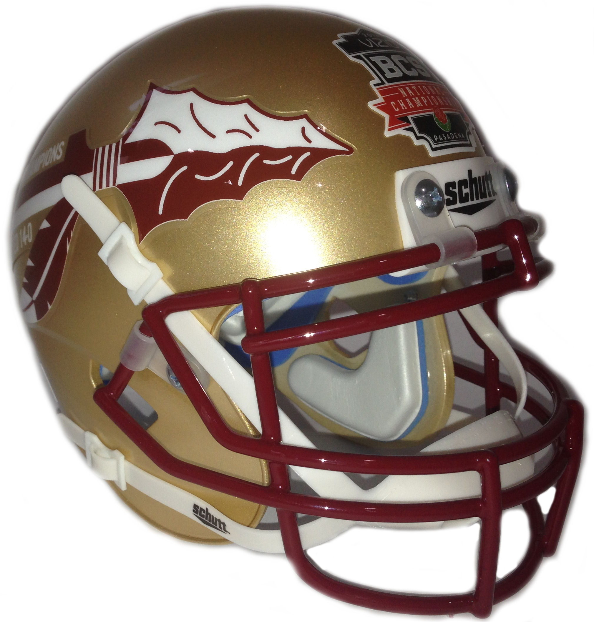 Florida State Seminoles 2013 BCS National Champions Mini XP Authentic Helmet Schutt