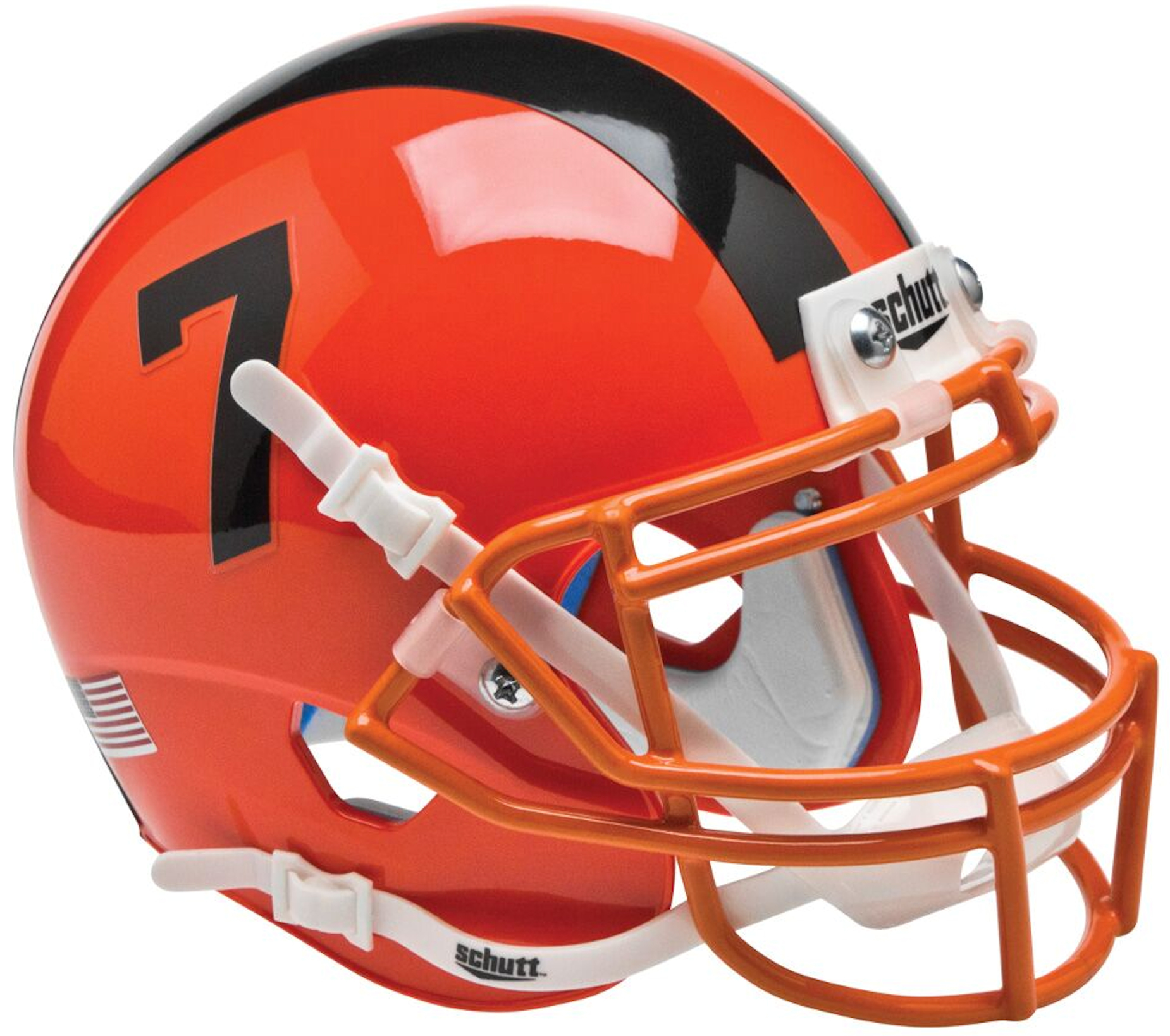 Oregon State Beavers Mini XP Authentic Helmet Schutt <B>Orange</B>