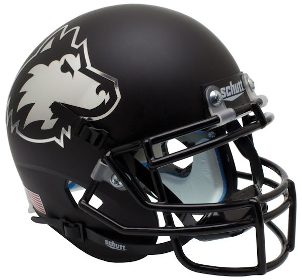 Northern Illinois Huskies Mini XP Authentic Helmet Schutt <B>Matte Black</B>