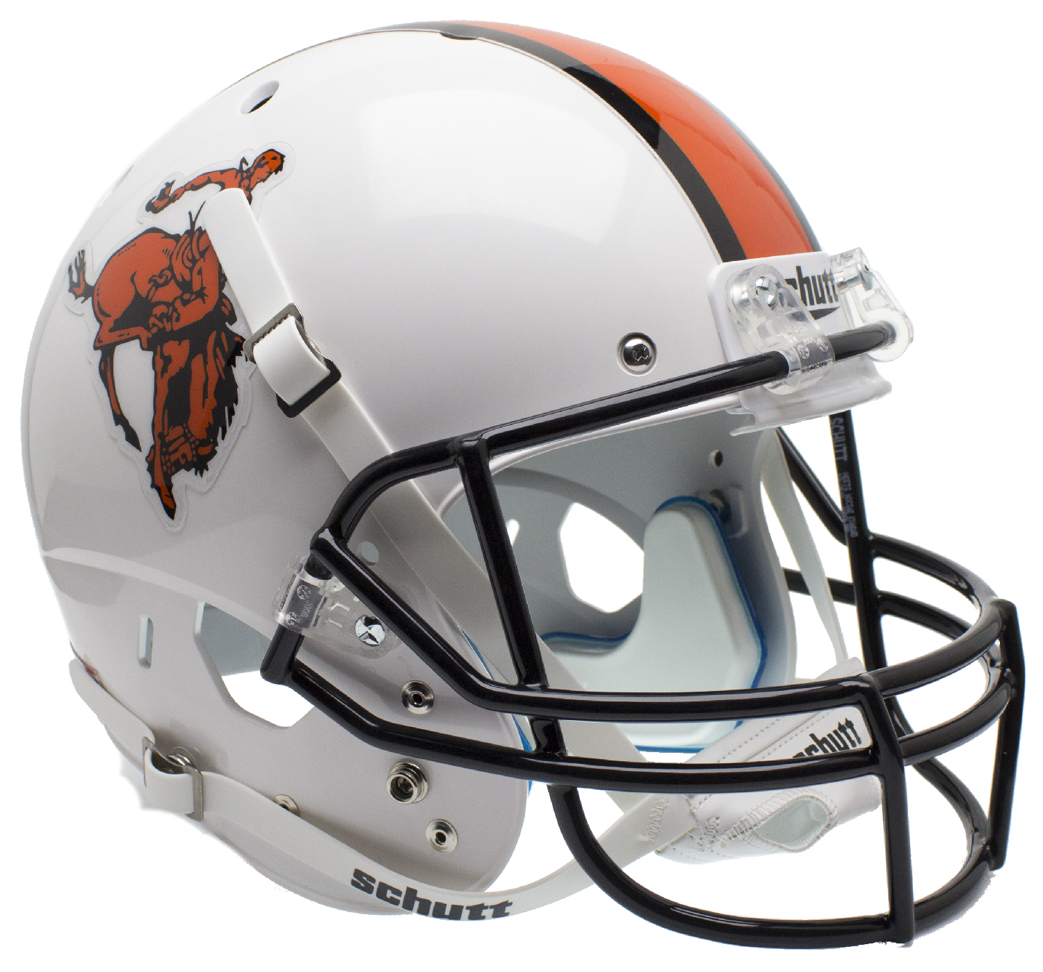 Oklahoma State Cowboys Full XP Replica Football Helmet Schutt <B>Bucking Cowboy</B>