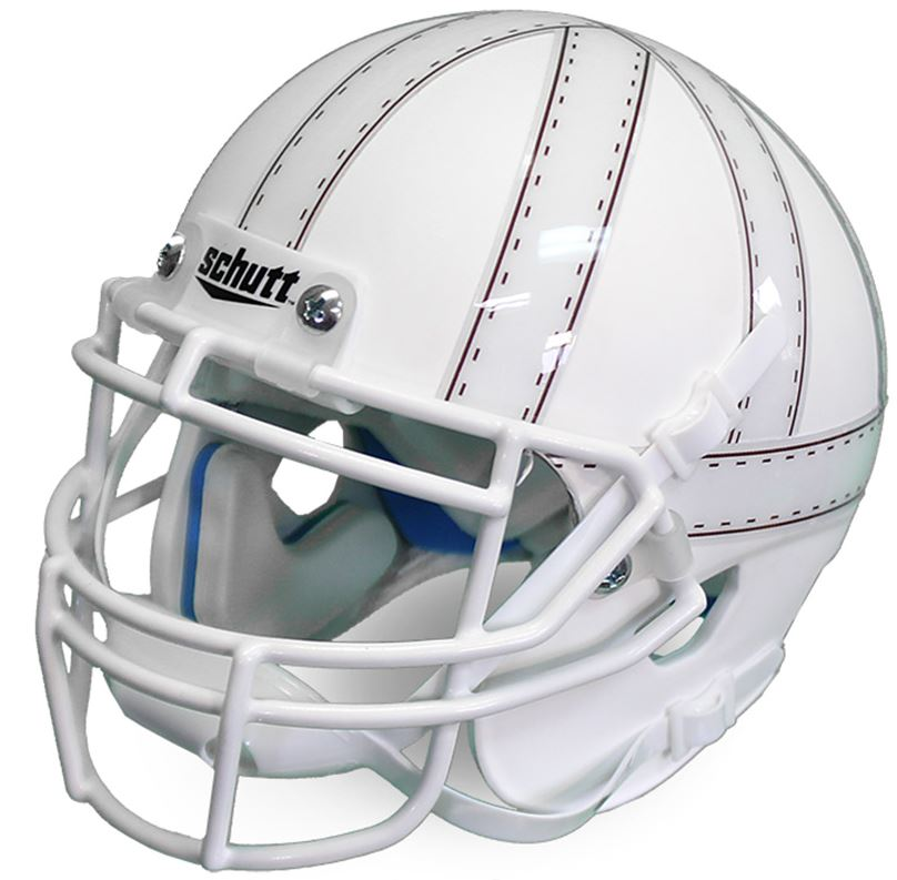Nebraska Cornhuskers Full XP Replica Football Helmet Schutt <B>White</B>