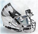 Oregon Ducks Full XP Replica Football Helmet Schutt  <B>White Vapor</B>