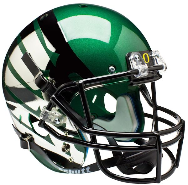 OREGON DUCKS NCAA Schutt AiR XP Full Size AUTHENTIC Football Helmet