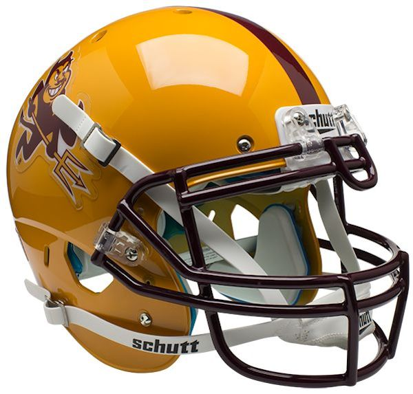 Arizona State Sun Devils Authentic College XP Football Helmet Schutt <B>Sparky</B>