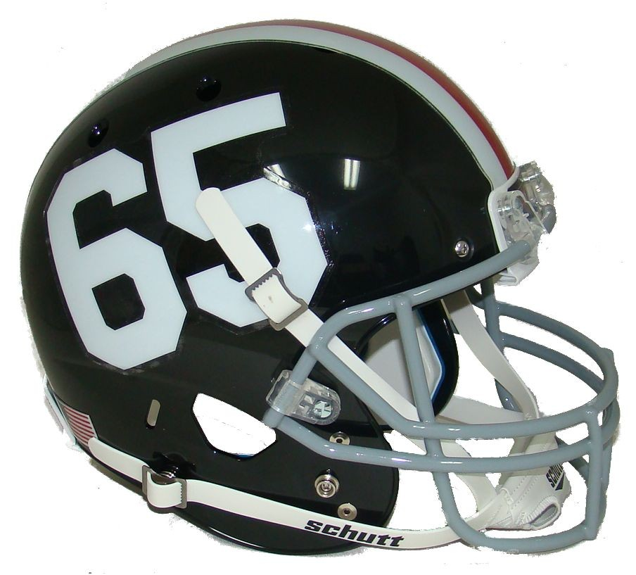 Northern Illinois Huskies Mini XP Authentic Helmet Schutt <B>#65</B>