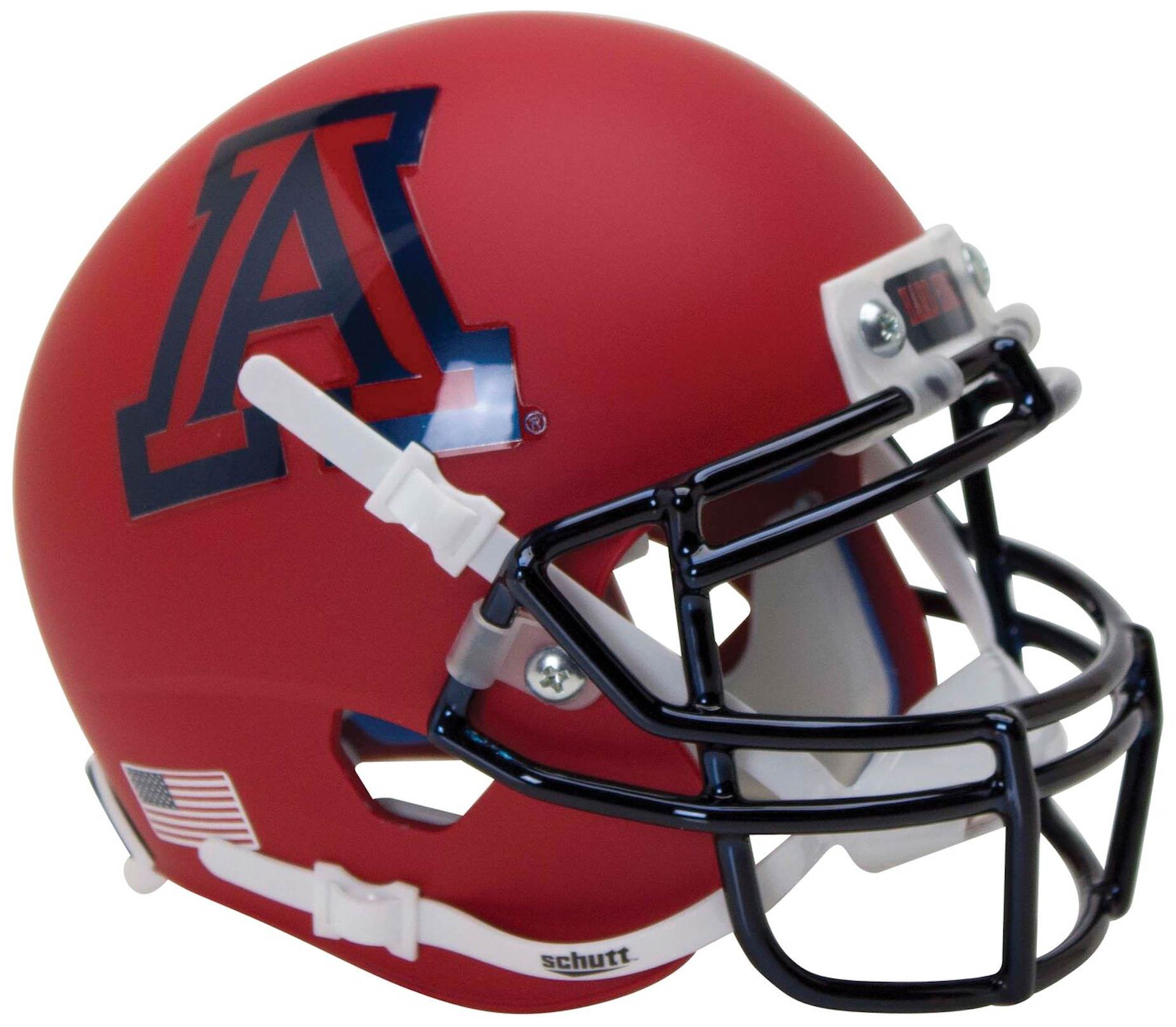 Arizona Wildcats Mini XP Authentic Helmet Schutt <B>Matte Scarlet</B>