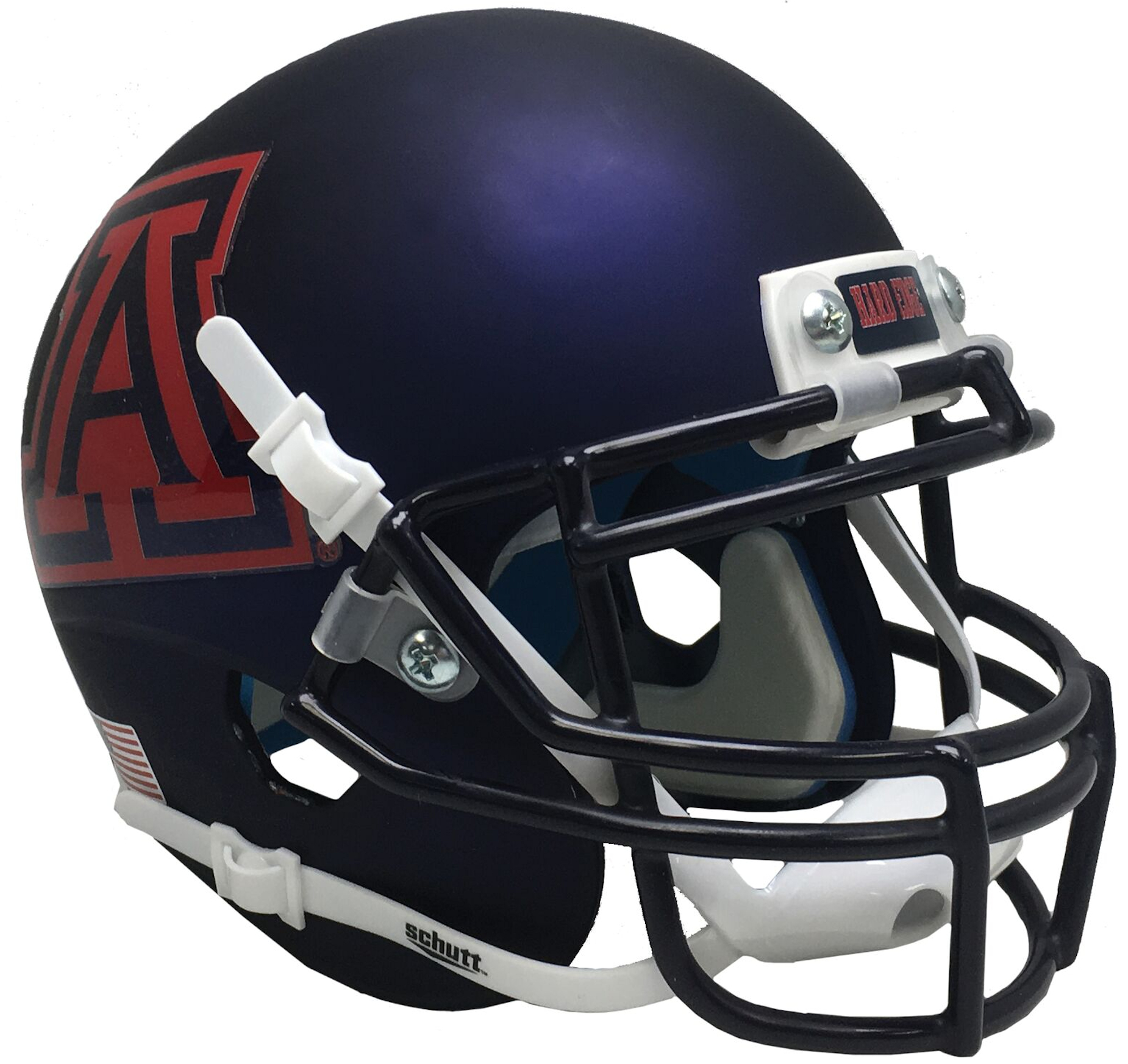 Arizona Wildcats Mini XP Authentic Helmet Schutt <B>Satin Navy</B>