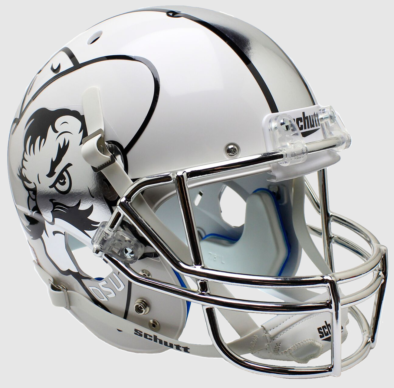 Oklahoma State Cowboys Full XP Replica Football Helmet Schutt <B>Icy Pistol Pete</B>