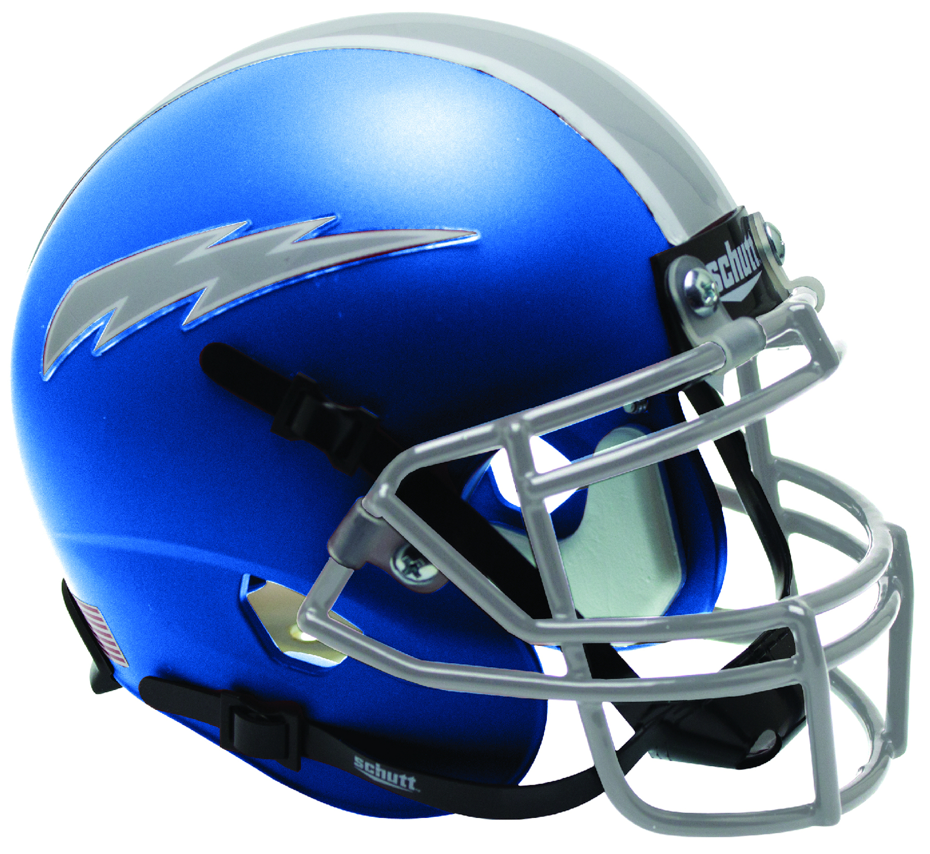Air Force Falcons Mini XP Authentic Helmet Schutt <B>Satin Blue</B>