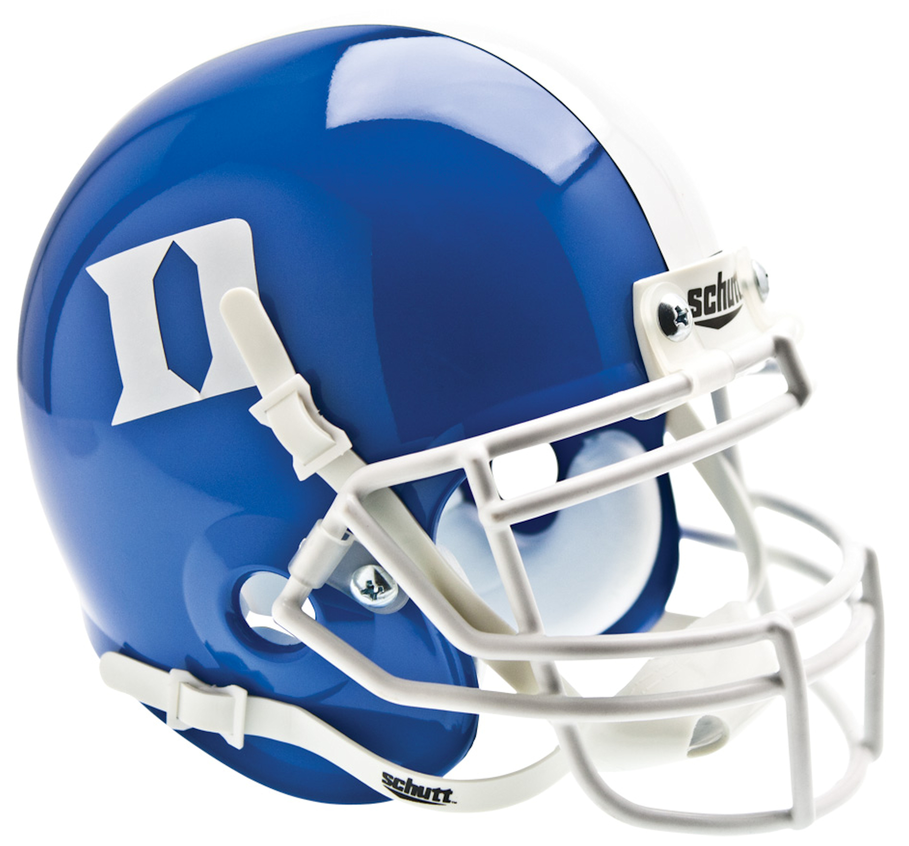 Duke Blue Devils Mini XP Authentic Helmet Schutt <B>Blue</B>
