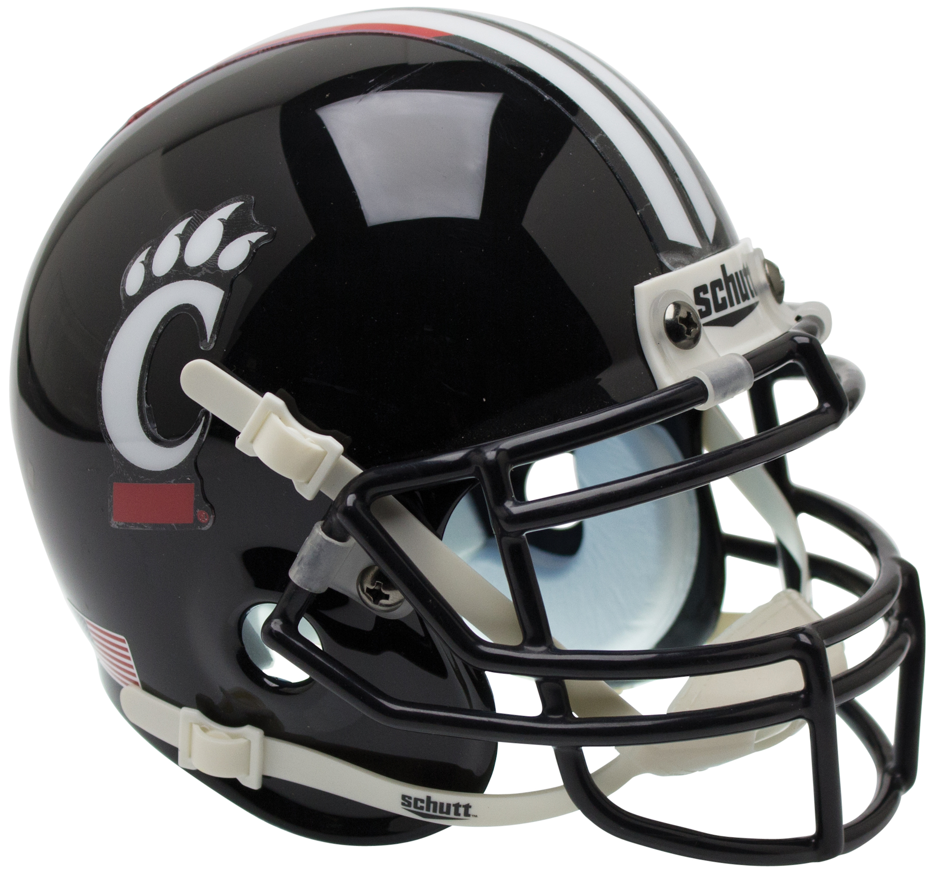 Cincinnati Bearcats Mini XP Authentic Helmet Schutt <B>Black</B>