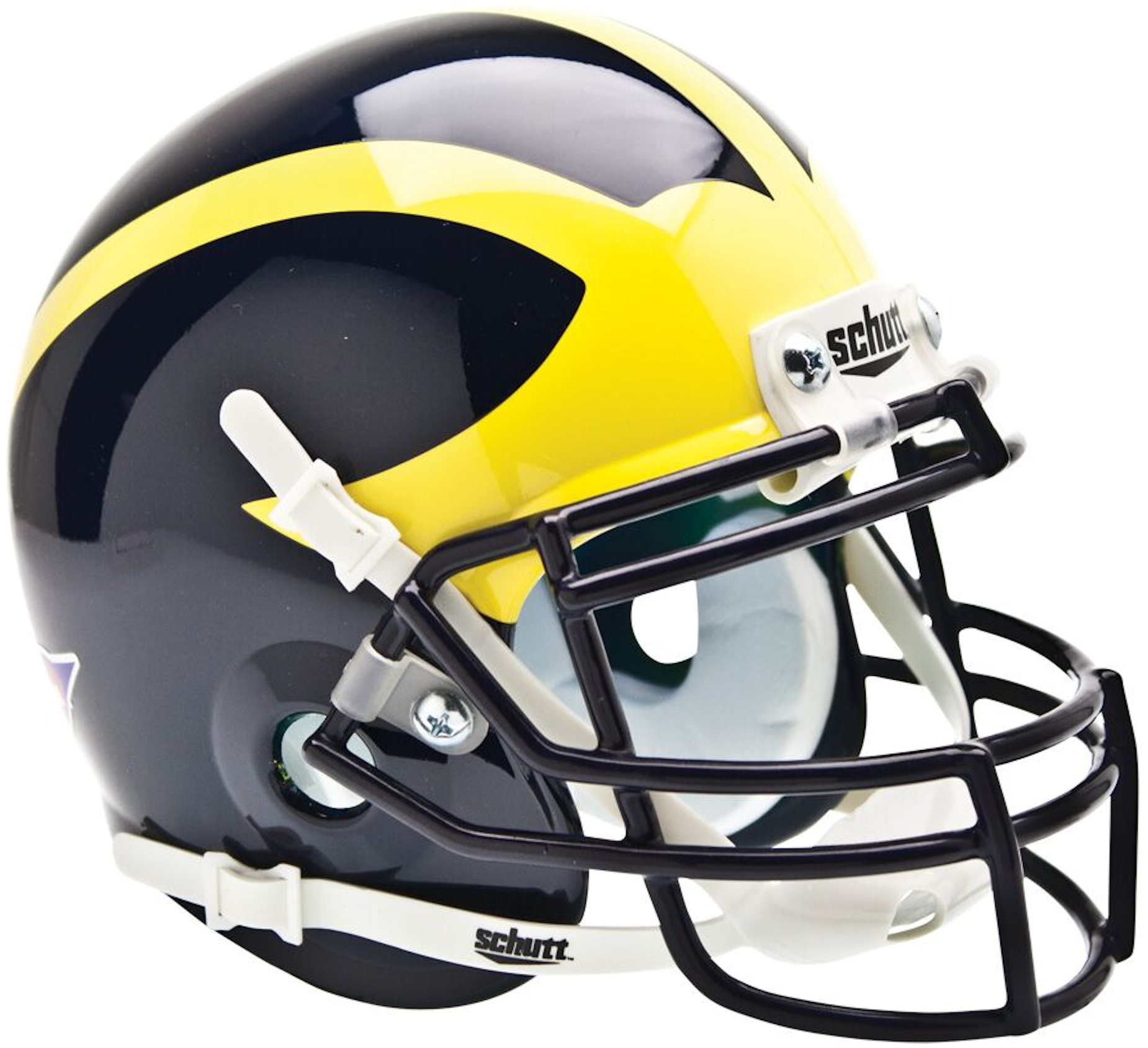 Michigan Wolverines Mini XP Authentic Helmet Schutt