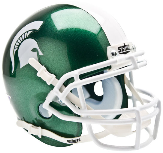 Michigan State Spartans Mini XP Authentic Helmet Schutt