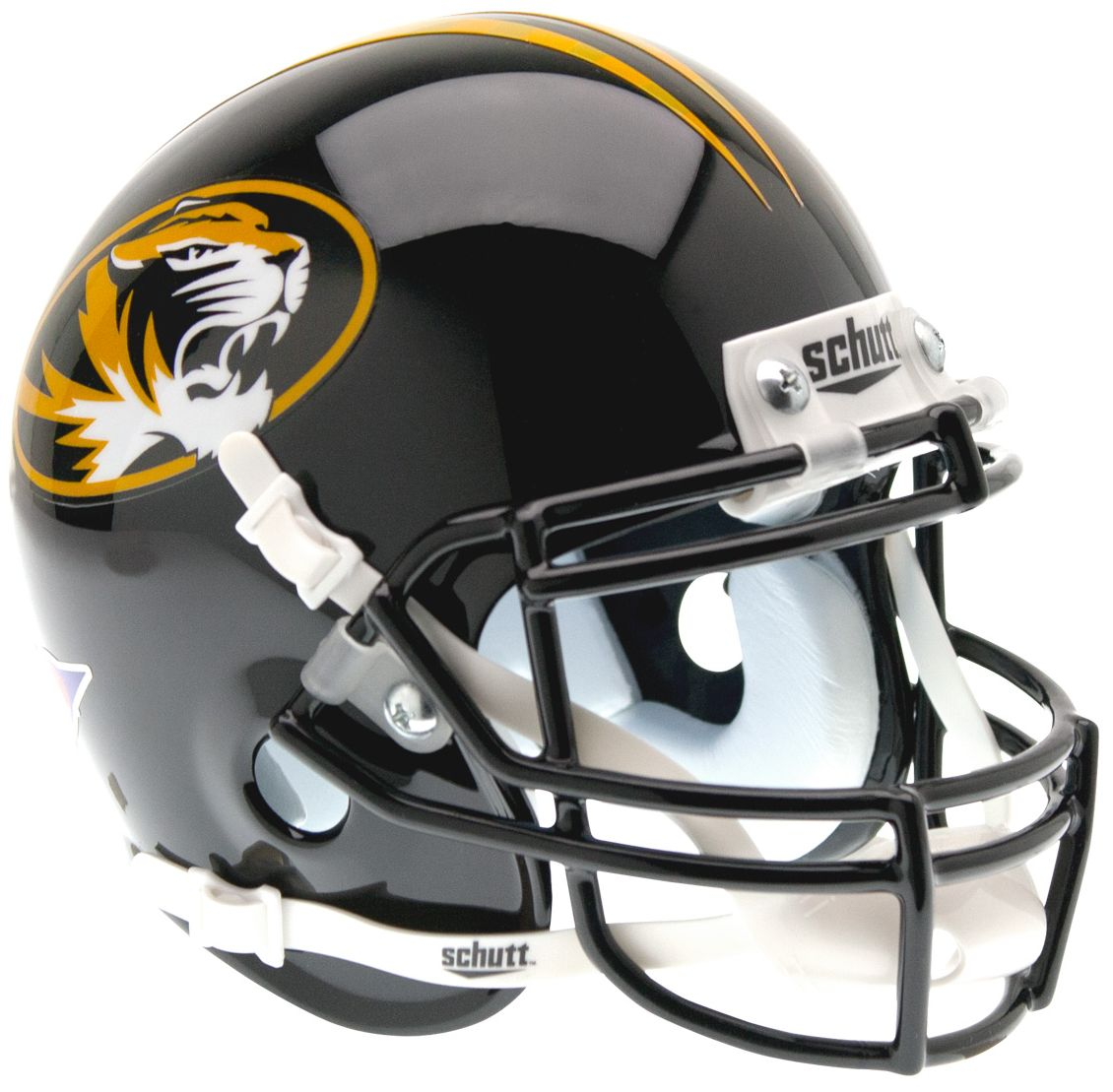 Missouri Tigers Mini XP Authentic Helmet Schutt