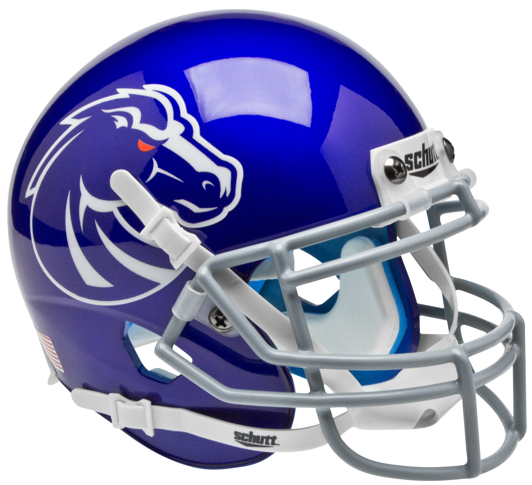 Boise State Broncos Mini XP Authentic Helmet Schutt