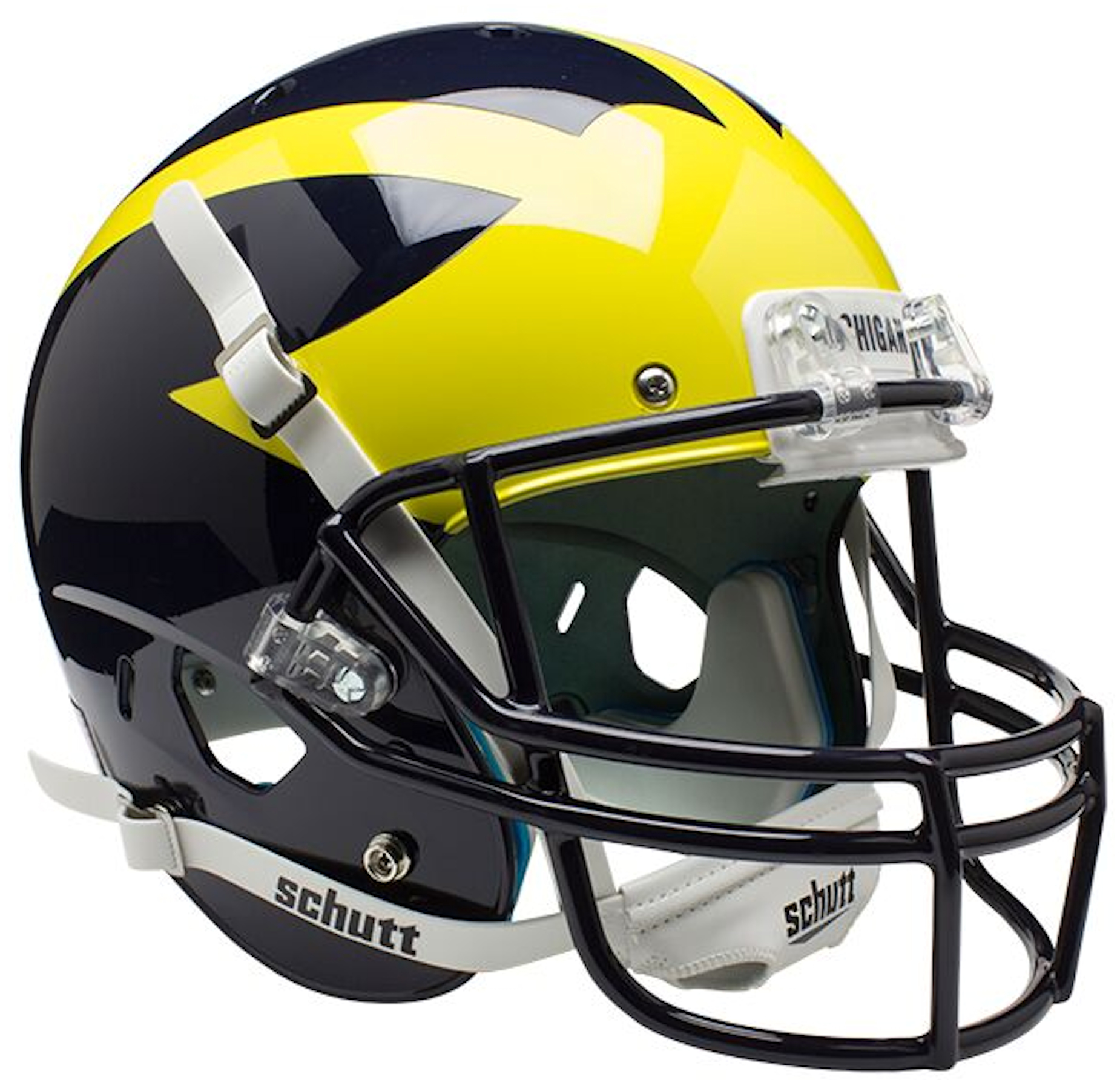 Michigan Wolverines Full XP Replica Football Helmet Schutt