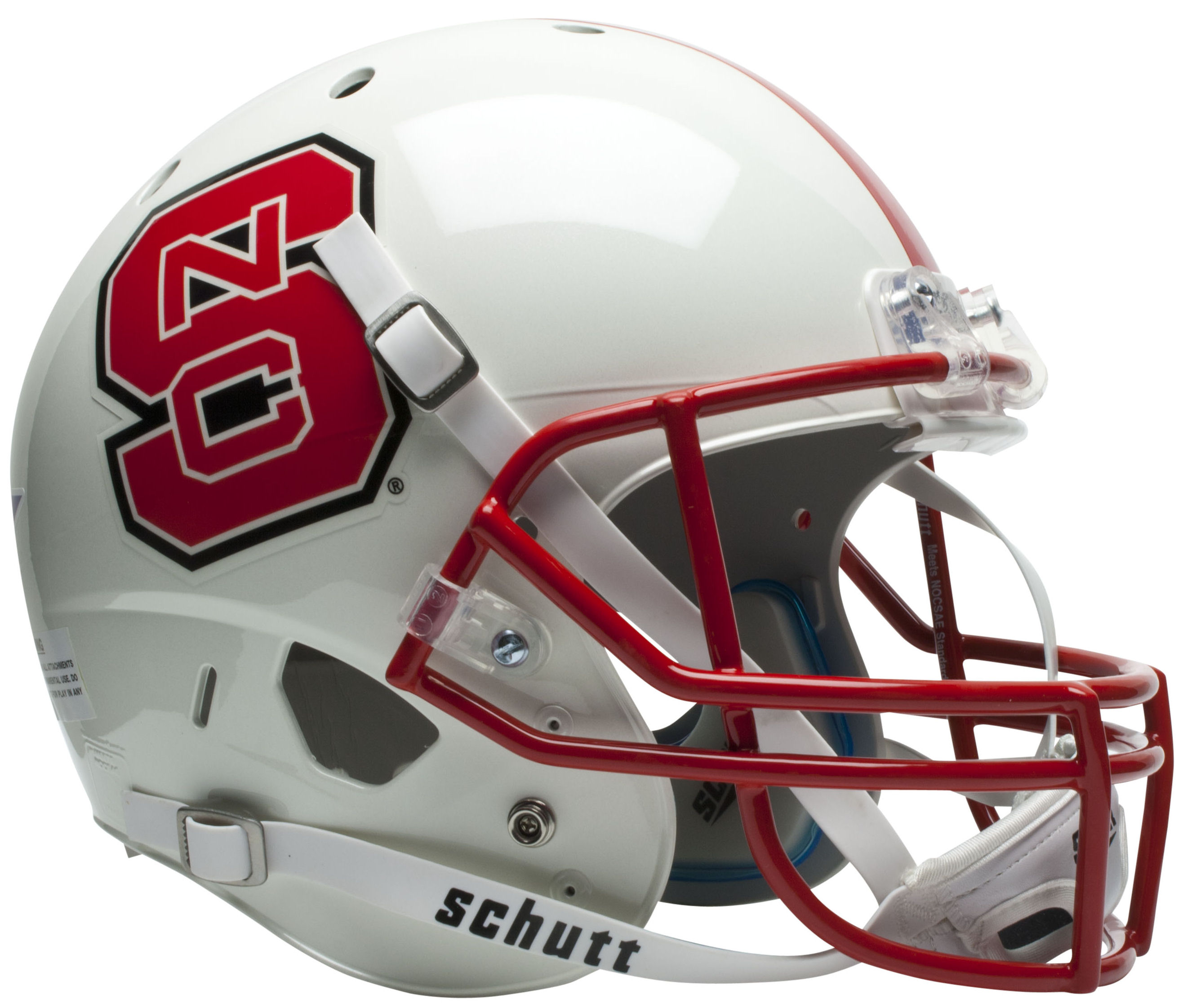 North Carolina State Wolfpack Full XP Replica Football Helmet Schutt