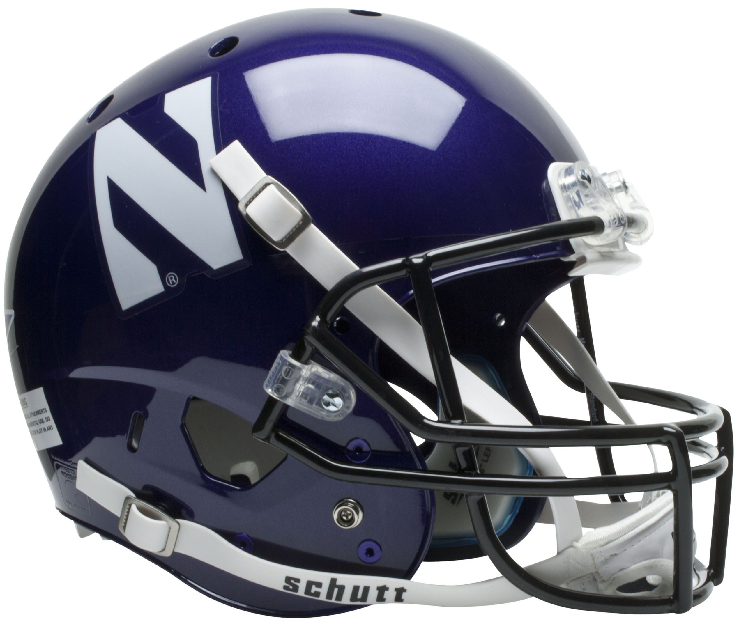 Northwestern Wildcats Full XP Replica Football Helmet Schutt