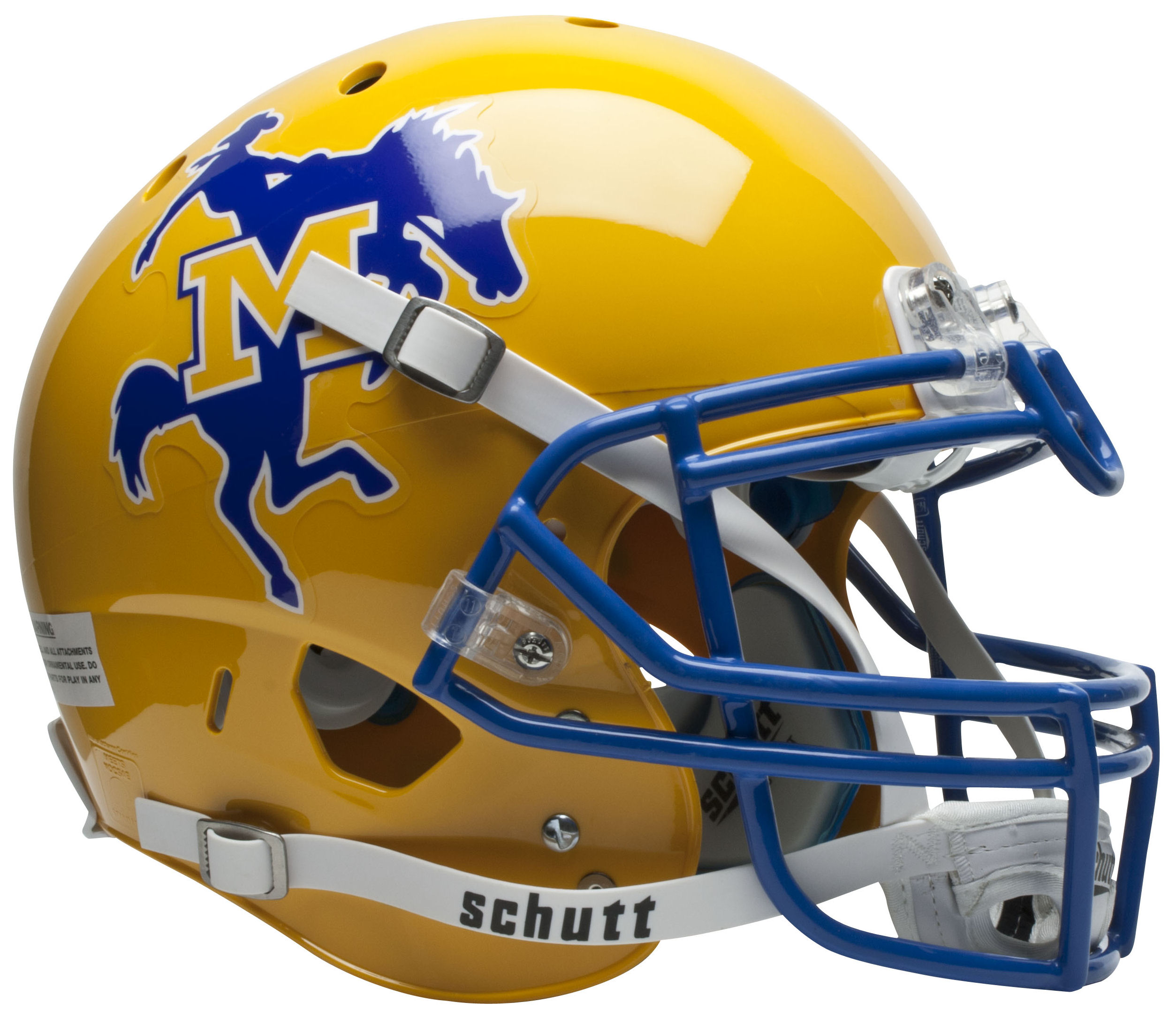 McNeese State Cowboys Authentic College XP Football Helmet Schutt