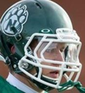 Northwest Missouri State Bearcats Full XP Replica Football Helmet Schutt <B>Green</B>