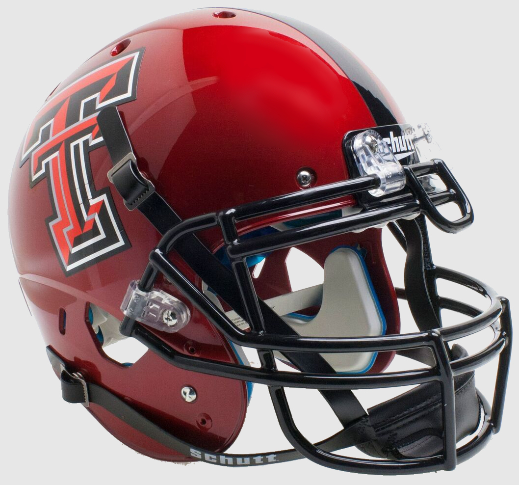Schutt NCAA Texas Tech Red Raiders Collectible On-Field Authentic Football Helmet Schutt NCAA Texas Tech Red Raiders Collectible On-Field Authentic Football Helmet