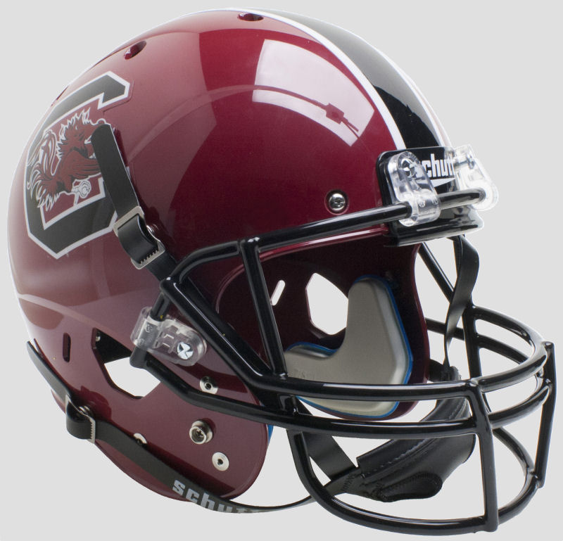 South Carolina Gamecocks Full XP Replica Football Helmet Schutt <B>Maroon</B>