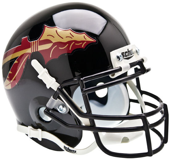 Florida State Seminoles Mini XP Authentic Helmet Schutt <B>Black</B>
