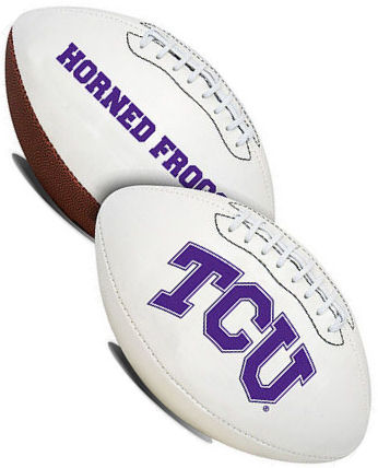 TCU Horned Frogs NCAA Signature Series Full Size Football