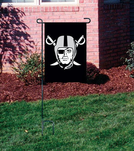 Oakland Raiders Garden Flag